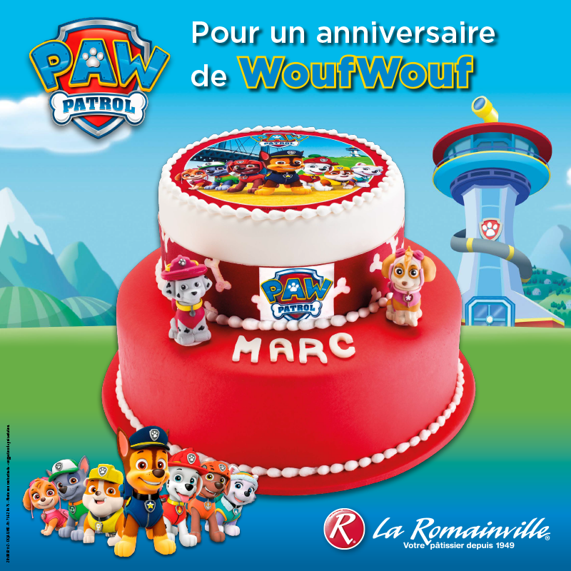 Pièce Montée Pat Patrouille