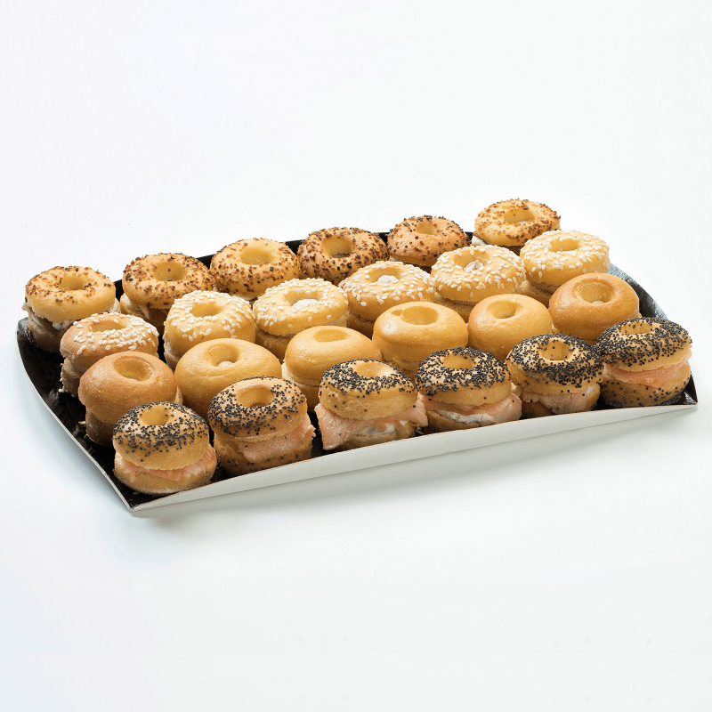 Mini-Bagels briochés - Pâtisserie La Romainville