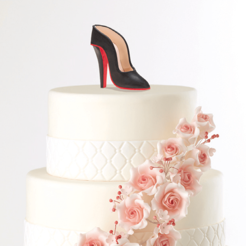Chaussure en sucre - Décoration gâteau - Accessoires La Romainville