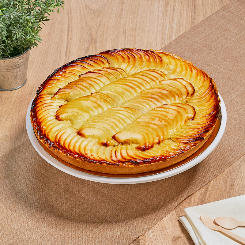 Tarte aux pommes Délice - Pâtisserie La Romainville
