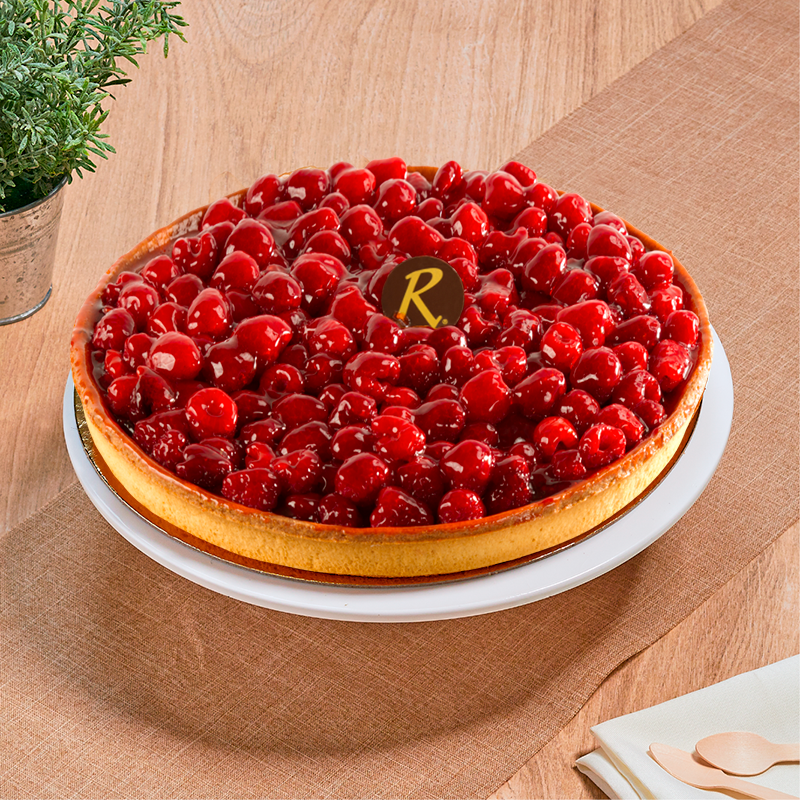 tarte aux framboises pâtisserie la Romainville
