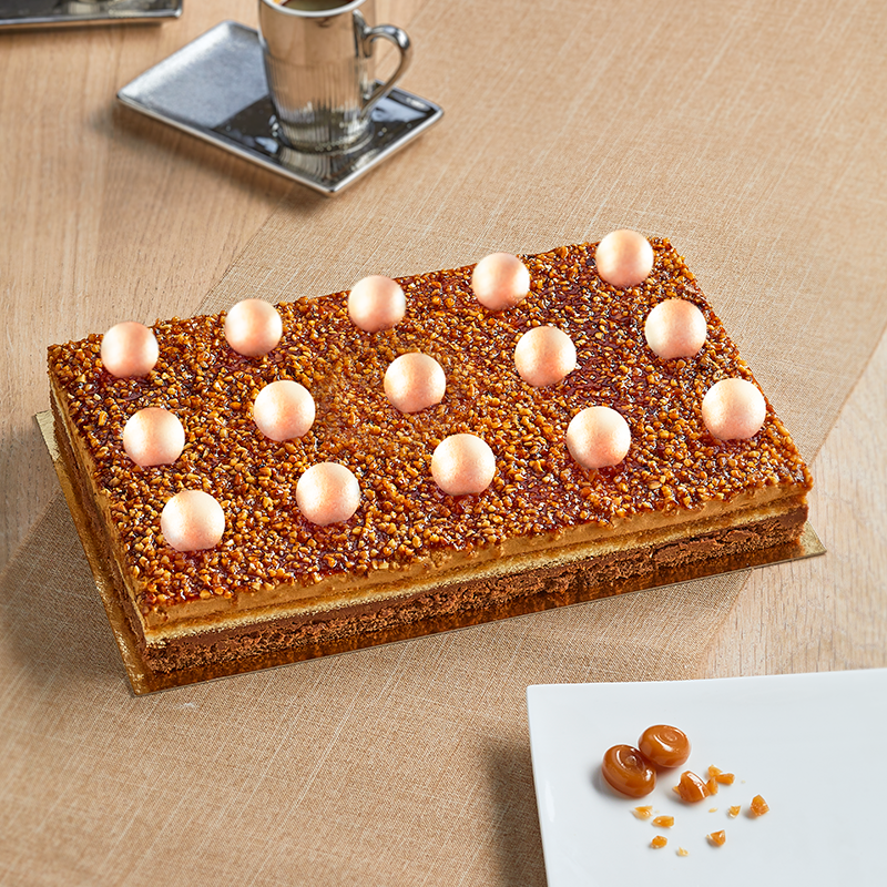 Bingo Caramel - entremets caramel - La Romainville
