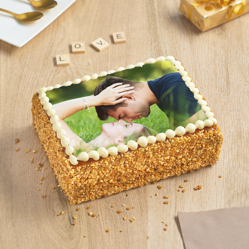 Poirier personnalisé - gâteau photo - Pâtisserie La Romainville